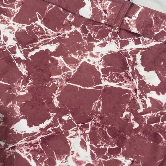 NWT WeWoreWhat [ XL ] Marble Emily Belt High Waist Bikini‎ Bottom Rose - Picture 11 of 11